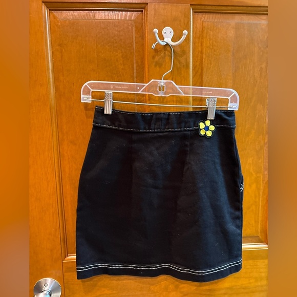Vans Women’s Brighton Black Denim Mini Skirt Size XS - Picture 11 of 13